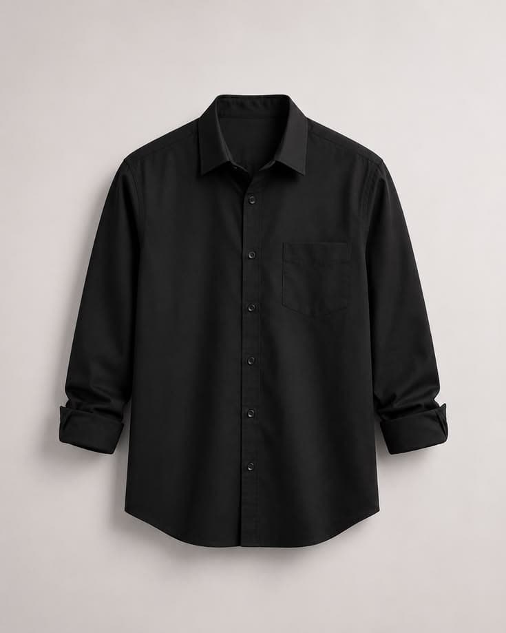 Dark green shirt