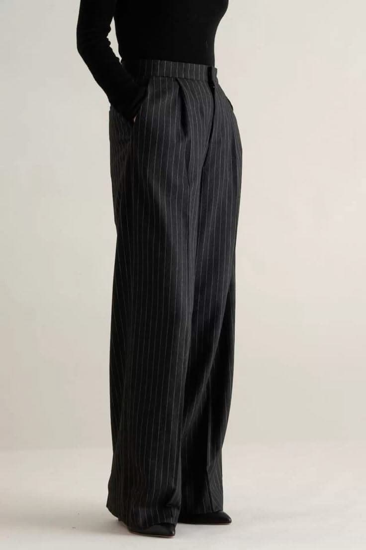 Black baggy fit pant with premium quality